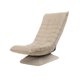 thumbnail image 2 of Sillón plegable con forma , sofá individual con funda desmontable, sofá pequeño para apartamentos para adultos, sofá reclinable para espacios pequeños Caqui, 2 of 8