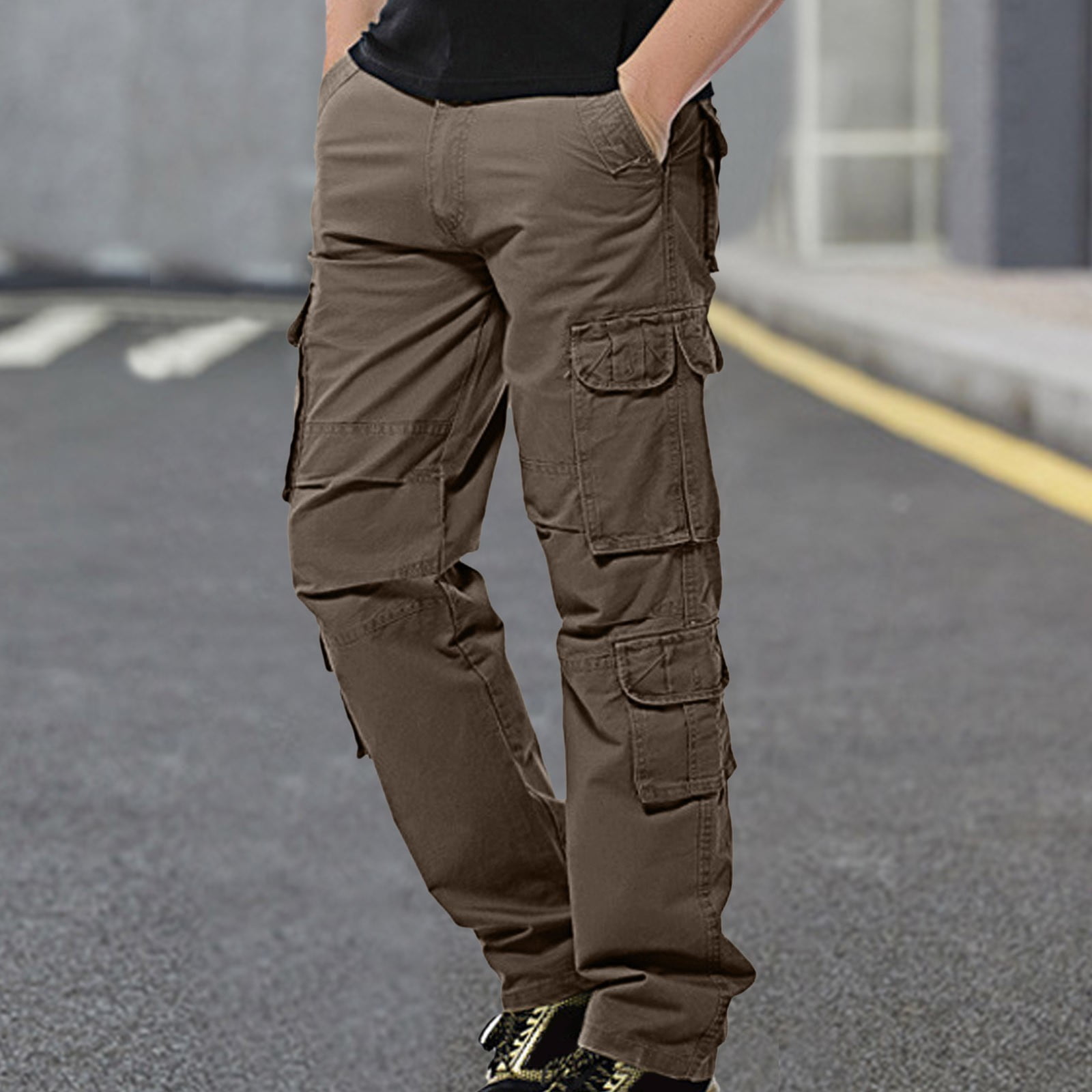 LEEy-World SweatPants for Men Mens Fashion Joggers Sports