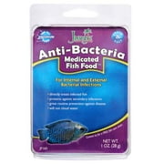 Anti-Bacteria Medicated Fish Food, 1oz.