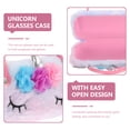 thumbnail image 4 of 1Set Soft Eyeglass Pouch Cartoon Style Plush Protective For Sunglasses And Eyeglasses School 16.00X4.4In X 2In, 4 of 8