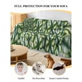 thumbnail image 4 of St. Patrick's Day Couch Cover, Green Lucky Clovers Ombre Sofa Cover Blanket for Loveseat Couches, Sectional Sofa Slipcover Furniture Protector for Living Room Bedroom 71''x118'', 4 of 9