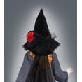 thumbnail image 6 of A-Waroom 1 Pcs Velet Witch Hat with Long Veil and Flower, 6 of 9