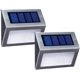 thumbnail image 3 of Luces solares para escalones, paquete de 12 luces solares para escaleras, iluminación para cercas al aire libre, luces solares para cubiertas, impermeables para escaleras, patios, porches, c, 3 of 5