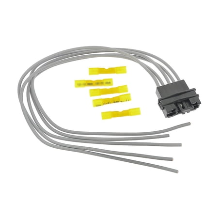 CarLights360 For Oldsmobile Delta 88 1991 Electrical Connector | Plastic | Metal Contact Terminal Material | Blade Terminal | Push On Attachment Method | Rectangle Connector | Replacement For 1208549
