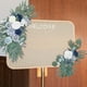 thumbnail image 5 of Arco de boda con flores, letrero de bienvenida para ceremonia, decoración de pared con flores artificiales Estilo A, 5 of 9
