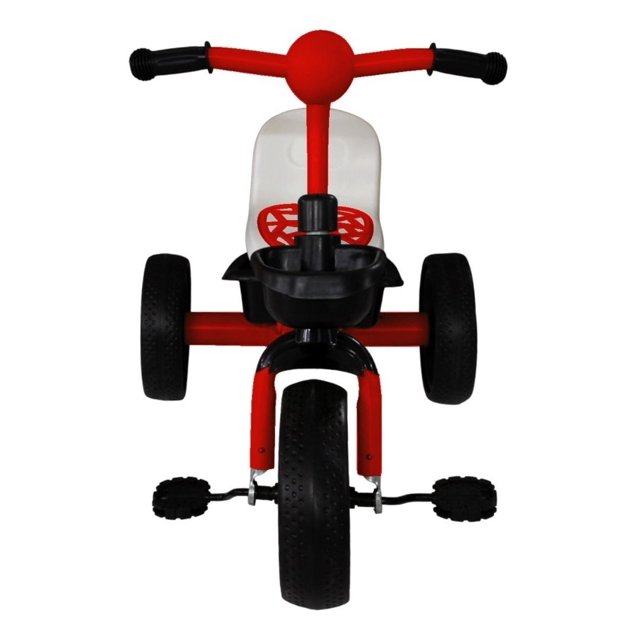 Triciclo Rm Regalomex Con Canasta y Cajuela para niños de 2-4 años rojo Mediano