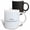 Multicolor, variant on 3drose, Syzygy and Its Meaning Typography, 11oz Two-tone Red Mug
