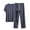 Gray, variant on VBVC Men's and Men's Plus Drawstring Set with Pockets,Cotton Tank Top and Wide Leg Short For Men,Blue,L-5XL