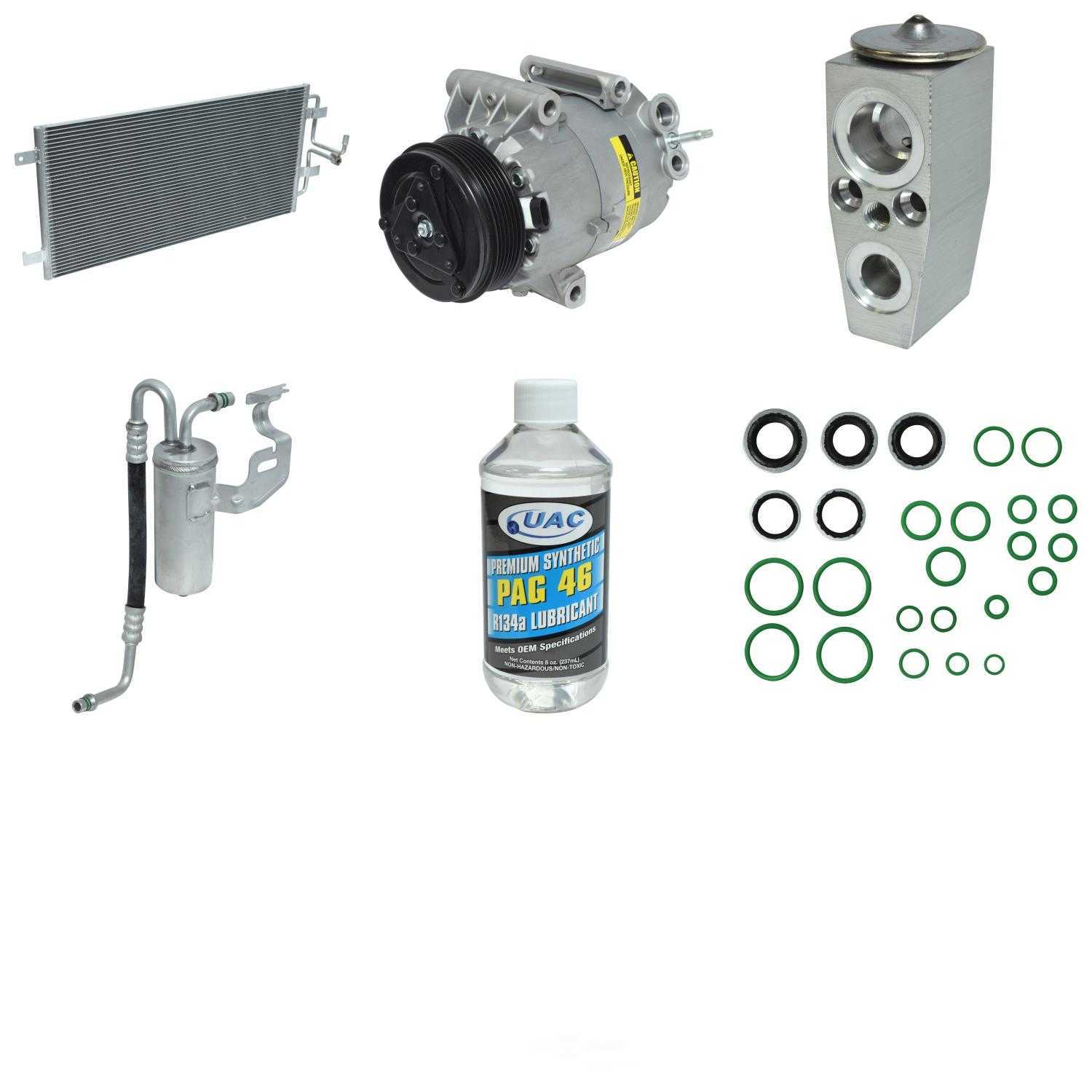 UAC KT 6265A Compressor-condenser Replacement Kit