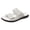 White, variant on Man Walking Sandals Arch Support Orthotic Comfortable Non Slip Slippers Casual Open Toe Sports Shoes for Athletic Summer Beach White Size 10.5