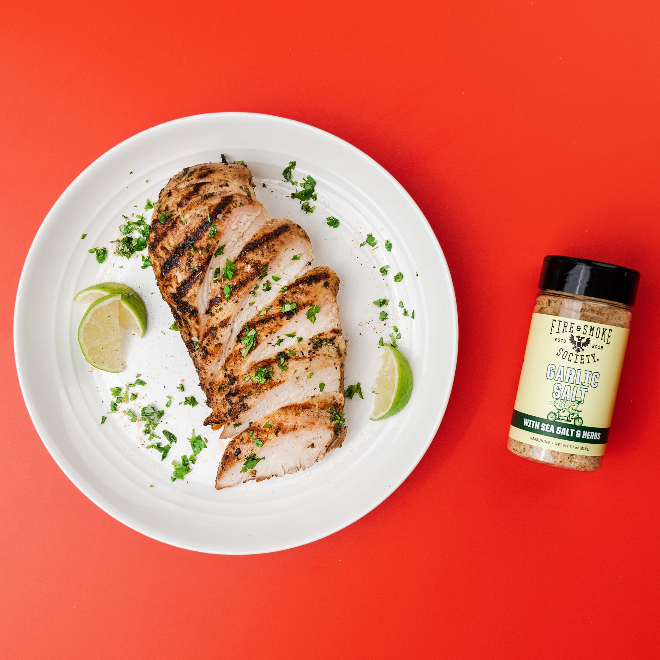 Fire & Smoke Society Garlic Salt Seasoning Blend, 7.7 oz Mixed Spices & Seasonings