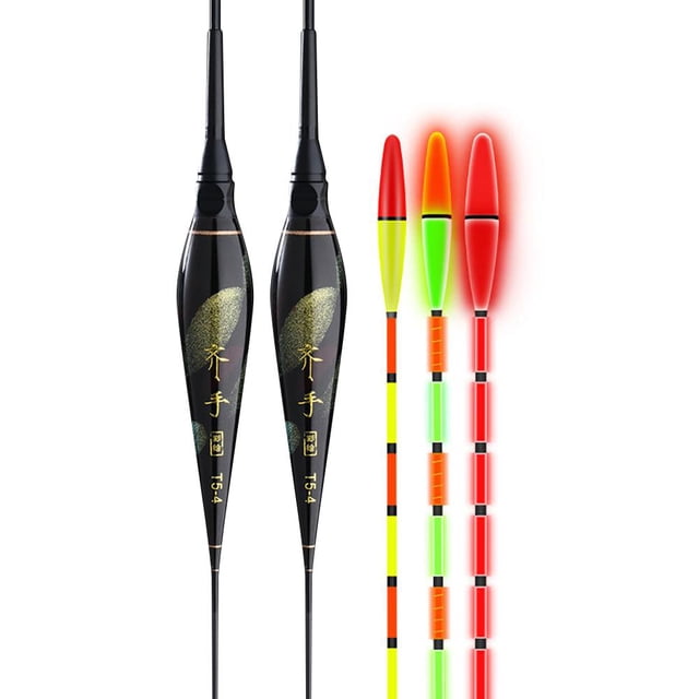 Smart Fish Floats Bobber flotante pesca electrónica con batería (T5-04)