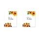 thumbnail image 4 of Ounissouiy Planta de acuarela, flores de girasol, impresiones de letras, núcleo impermeable, coleccionables, pasillo, sala de estar, flor Relájate Flor 2piezas, 4 of 6
