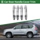 thumbnail image 2 of Recubrimiento de manija de puerta de automóvil Unique Bargains, recubrimiento de manija de puerta lateral, para Toyota RAV4 2013-2018, ABS Tono Plateado 1 juego, 2 of 6