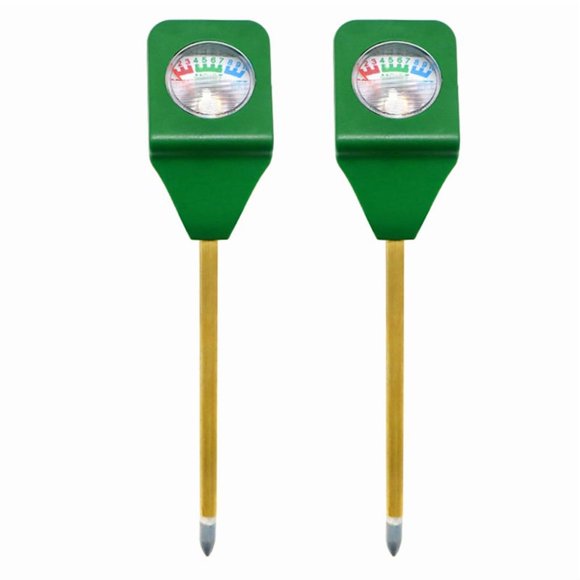 2X Mini Soil Moisture Meter Moisture Tester Soil Meter Plant Soil Kit Moist Tester Testing Instrument