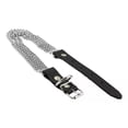 thumbnail image 1 of Collar Para Perro Con Cadena Triple De Metal Y Correas Ancha, 1 of 2