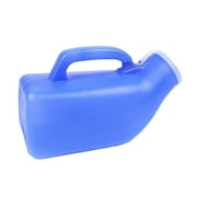 Manunclaims Urinals for Men 1000ML/32oz, Plastic Urine Bottles for Men, Spill Proof Screw Cap Lid, Portable Male Urinals, Urinal Bottle for Car, Elderly & Incontinence