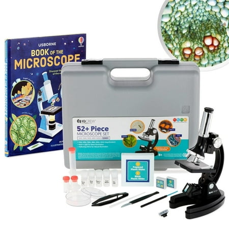AmScope-Kids 120X-240X-300X-480X-600X-1200X Starter Kit Metal Arm Children Biological Microscope Kit + Microscope Book New price history on PriceWatchPro