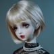 thumbnail image 2 of Peluca de muñeca BJD/SD346Loli para niña, flequillo de pelo largo, accesorios para muñecas, peluca de pelo rizado ondulado, 2 of 4