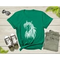 thumbnail image 5 of Cool Horse Pony Lover Gift Shirt For Men Women Kids Girls Boys Aesthetic Horse Lover Gift Ideas Tshirt Graphic Horse Head Silhouette T-shirt, 5 of 8