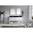 thumbnail image 2 of Caroline Estate 60-inch Black Granite Double Bathroom Vanity Cabinet Set, 2 of 3