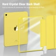 thumbnail image 6 of Fintie Slim Case for iPad (A16) 11th Generation 11 Inch (2025), iPad 10th Generation 10.9 Inch (2022), Shockproof Smart Protective Standing Cover with Clear Back Shell, Yellow, 6 of 9