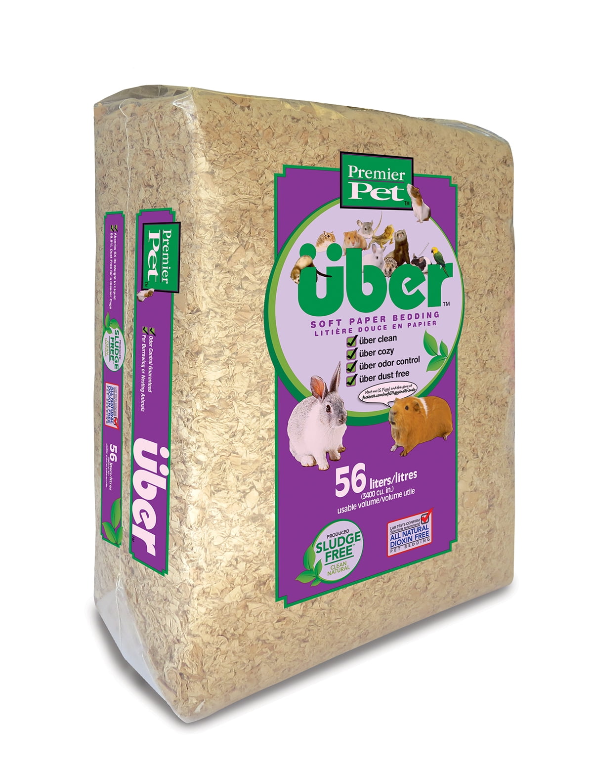 Pet's Pick 56L Natural Uber Pet Bedding