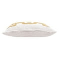 thumbnail image 5 of Ox Bay Ochre/Ivory Stacy Garcia Geometric Handmade Decorative Indoor Lumbar Throw Pillow, 5 of 8