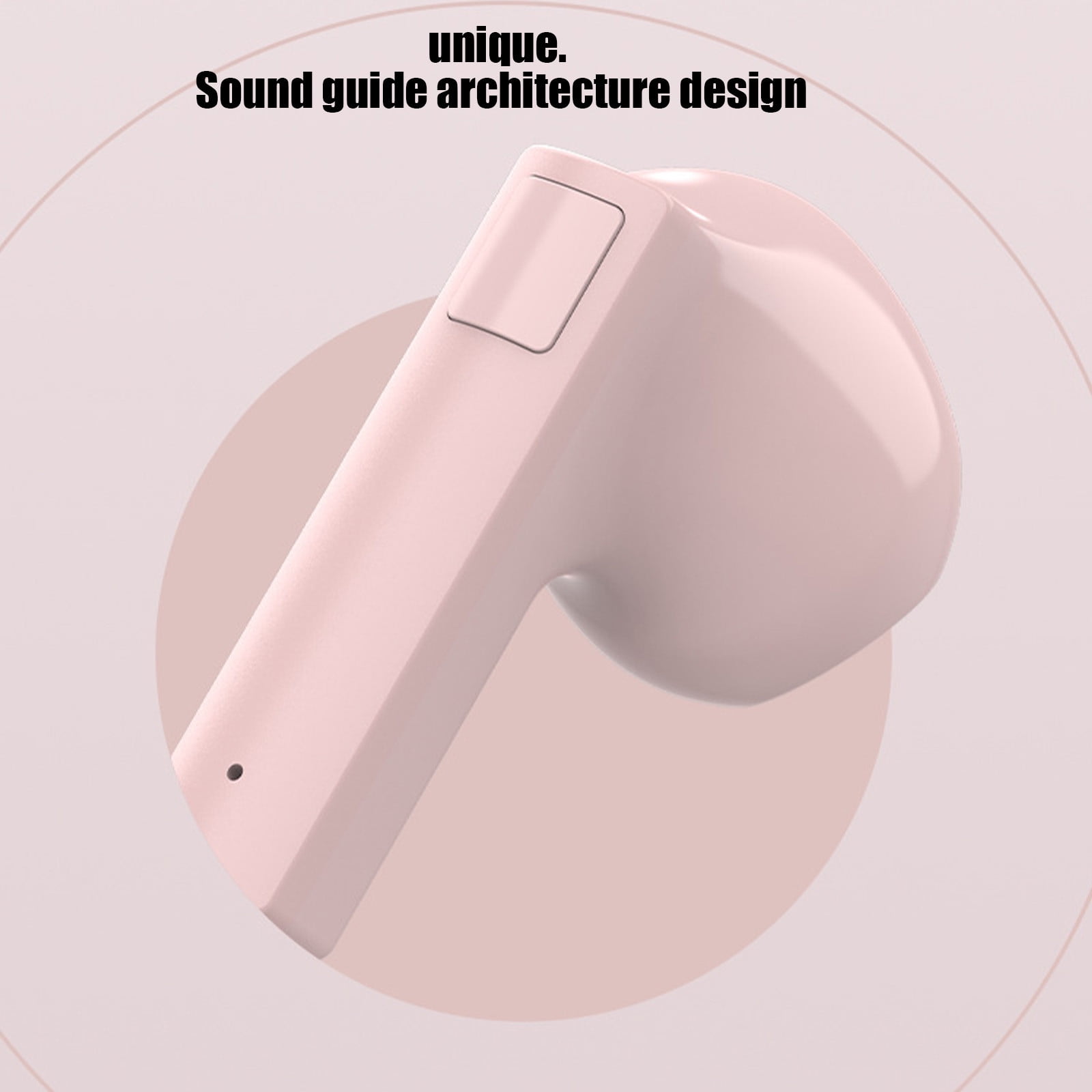 Studio Buds - True Wireless Noise Cancelling Earbuds - Compatible with IOS & Android, Built-in Microphone, IPX4 Rating, Sweat Resistant Earphones, Class 1 Bluetooth Headphones - Pink