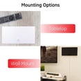 thumbnail image 2 of GE Antena de TV Interior Ultra Edge, Negro, Blanco, 4K 1080P VHF UHF, Antena de Largo Alcance, Digit, 2 of 5