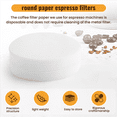 thumbnail image 6 of New Arrivals Espresso Filter Paper 51mm-800PCS Unbleached Coffee for Machine - Portafilter Filters, 6 of 10