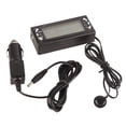 thumbnail image 2 of Termómetro De Coche Digital De 12V Reloj De Vehículo Medidor De Temperatura LCD Con Función De Alarma, Pantalla Grande, Pantalla De 12/24 Horas, Temperatura Interior Y Exterior,, 2 of 7