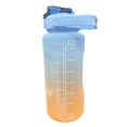 thumbnail image 2 of Botella de agua motivadora 2l NetGame Botella de agua Motivador 2L, color azul con naranja, 2 of 4