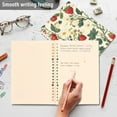 thumbnail image 4 of FORMRS 1-Subject Spiral Notebook 8" x 5" College Ruled 60 Refillable Sheet A5 Hard Cover, 2 Pack, Small Strawberry Pattern, 4 of 7
