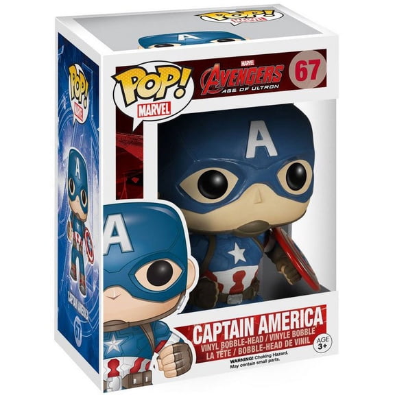 Funko Pop! Marvel: Avengers Age of Ultron - Captain America