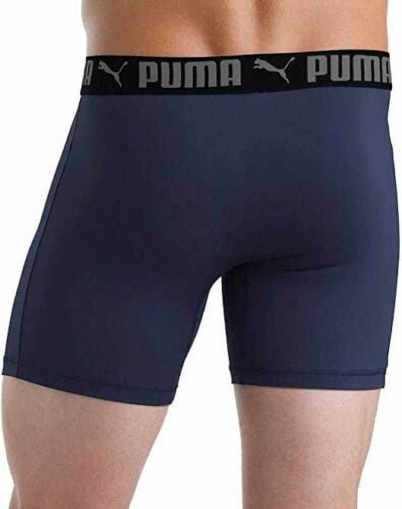 Puma Men's Performance Microfiber Sport Luxe Boxer Brief 5-Pack