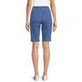 thumbnail image 3 of Real Size Women's 11" Pull On Stretch Shorts, 3 of 6