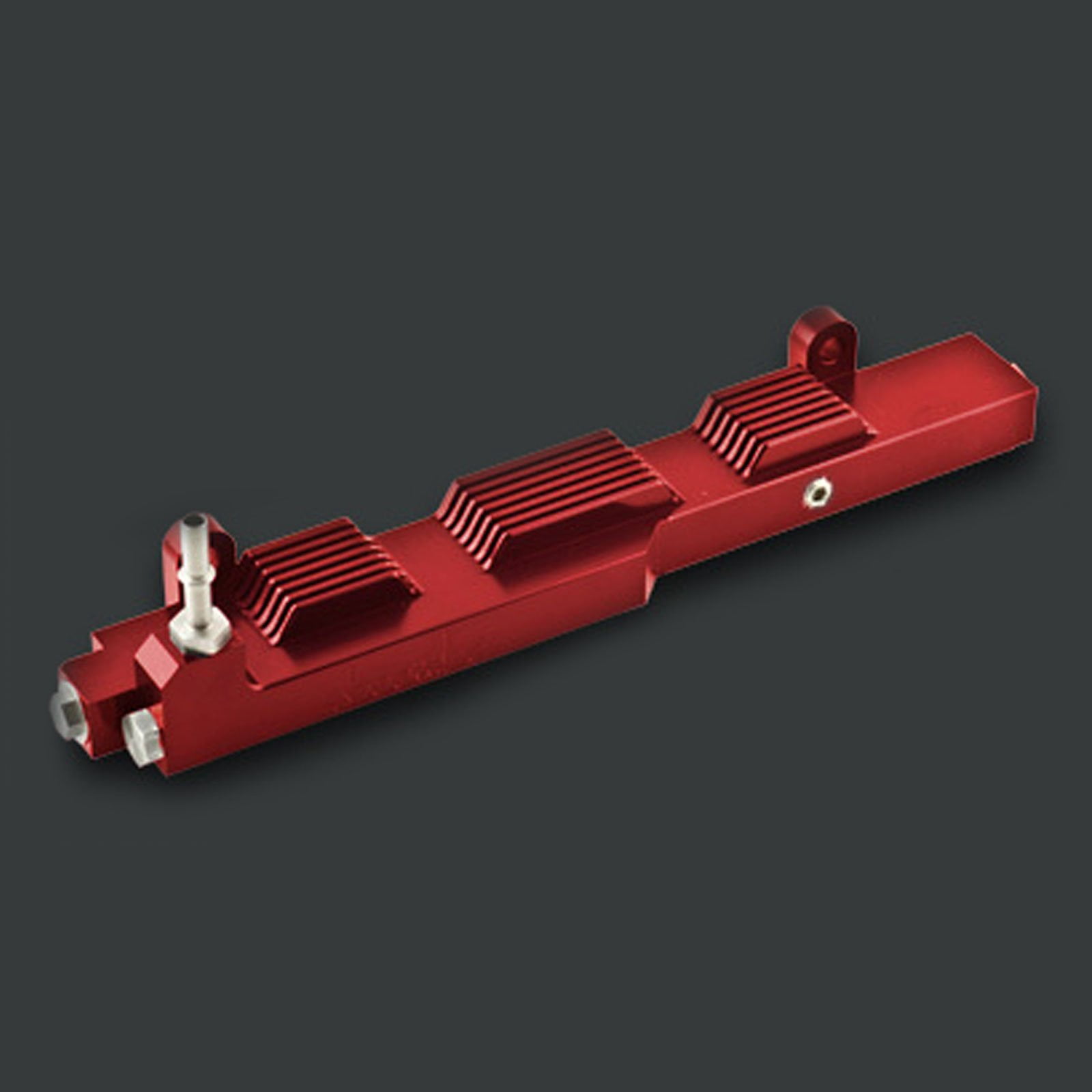 Boomba Racing FUEL RAIL Red for 200305 Dodge Neon SRT4