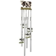 Q-Max 23" Long Round Top Cow Wind Chime
