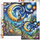 thumbnail image 1 of Kit Con Cuentas Cuadradas 5D DIY Del Arte 45x45cm, 1 of 9