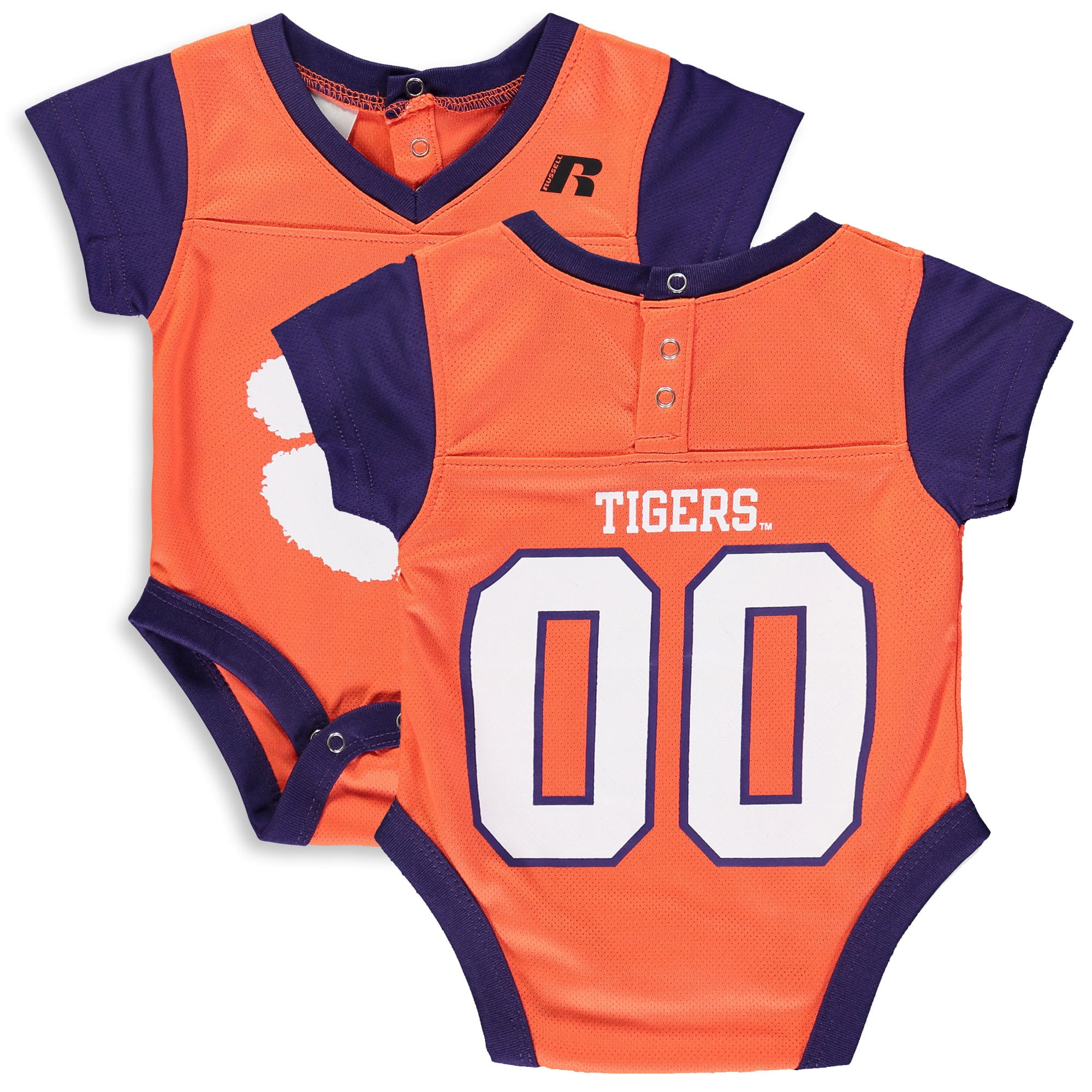 Newborn & Infant Russell Athletic Orange Clemson Tigers Fashion Jersey