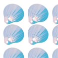 thumbnail image 4 of 50g Seashell Shape PVC Sequins for Birthday Party Clothing (Gold & White), 4 of 4
