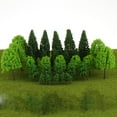 thumbnail image 5 of 30pcs Model Trees Scale Train Diorama Layout Wargame Garden 2, 5 of 8