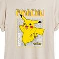 thumbnail image 3 of Pokémon - Retro Pikachu - Juniors Muscle T-Shirt, 3 of 5