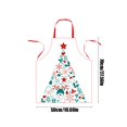 thumbnail image 3 of RuiJiao Clearance Home Sleeveless ApronChristmas Day Printed ApronCanvas MaterialThick And DurableTwo Sizes, 3 of 6