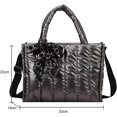 thumbnail image 6 of CoCopeaunt Puffer Tote Bag for Women Quilted Padded Handbag Puffy Tote Purse Lightweight Down Padding Crossbody Bag Puffer Bag, 6 of 6