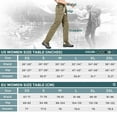 thumbnail image 5 of Wespornow Womens Quick Dry Zip Off Convertible Hiking Pants with 5 Pockets Camping Travel Safari Khaki XL, 5 of 7