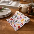 thumbnail image 7 of EWASWON Christmas Decoration Clearance, Christmas Printed Paper Towels Roll Disposable Tear Away Kitchen Cleaning Cloths Xmas Holiday Decorative Towel For Home Kitchen, 7 of 7