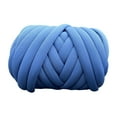 thumbnail image 3 of Fil Épais en Coton Polyester, Fil Tubulaire Jumbo pour Bricolage Sac à Main Oreiller Bleu Foncé, 3 of 8