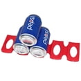thumbnail image 3 of 1pcs Silicone Refrigerator Storage Rack Holder Mat Organizer Fridge Tin Can Storage Holder Mat Can Beverage Beer Rack (Red), 3 of 8